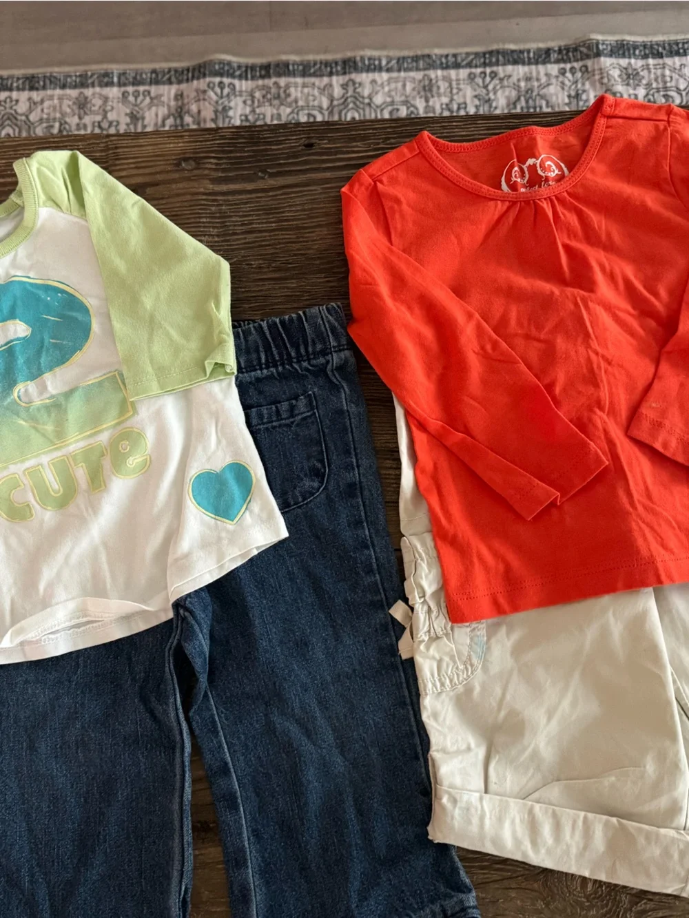 OshKosh B'gosh White Tee with Colorful 'Dept. of Cute' Graphic